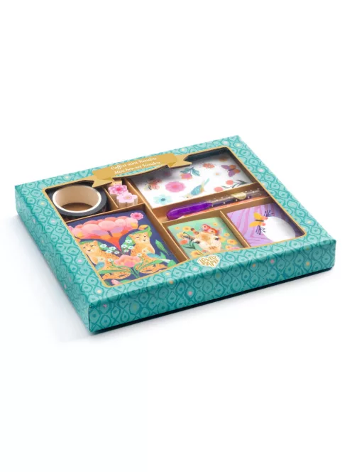 Djeco Lovely Paper Irodaszer mini készlet - Mini Kendra box