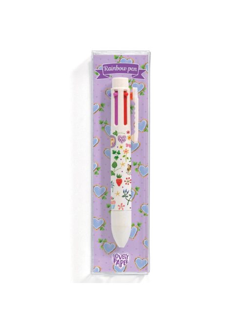 Djeco 6 színű golyóstoll - Aiko rainbow pen (6 colors)