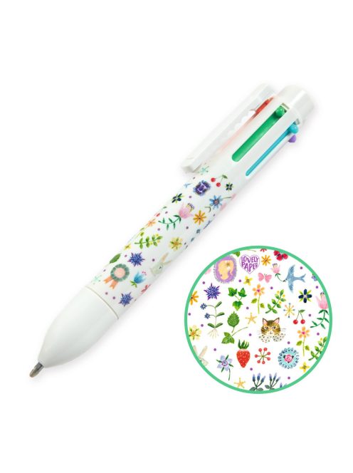 Djeco 6 színű golyóstoll - Aiko