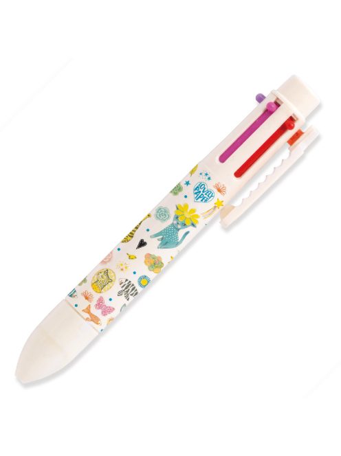 Djeco 6 színű golyóstoll - Elodie