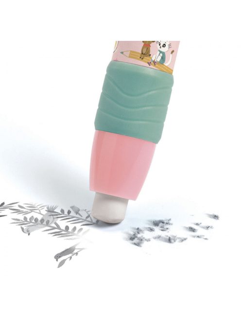 Djeco Nyomós-csipeszes radír - Lucille clip eraser