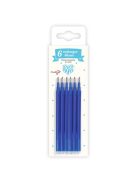 Djeco: Lovely Paper Tollbetét - Kék, 6 db-os - Set of 6 blue refills - medium point