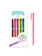 Djeco Lovely Paper Kontúrtoll készlet Ezüst 6 db-os - 6 silver outline pens