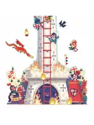 Djeco Magasságmérő falmatrica Lovagtorony - Knight's tower