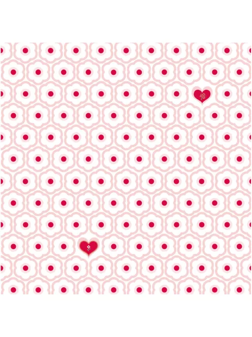 Djeco Little Big room Dekortapéta Kis szívek - Small hearts