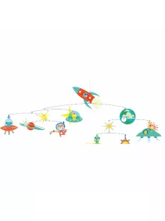 Djeco Szélmobil függődísz Rakéta - Rocket