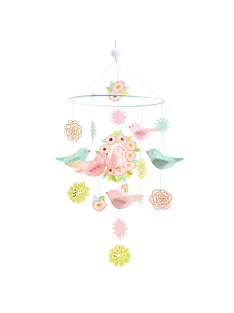   Djeco Little Big room Szélmobil föggődísz Tavaszi madárkák - Spring Birds