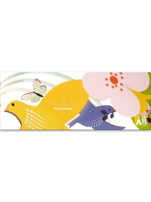 Djeco Little Big room Szélmobil függődísz Tavasz - Spring