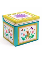 Djeco Little Big room Játéktároló ülőke Tavaszi hangulat - Caravan