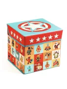 Djeco Little Big room Játéktároló ülőke Csillagok - Stars