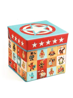   Djeco Little Big room Játéktároló ülőke Csillagok - Stars