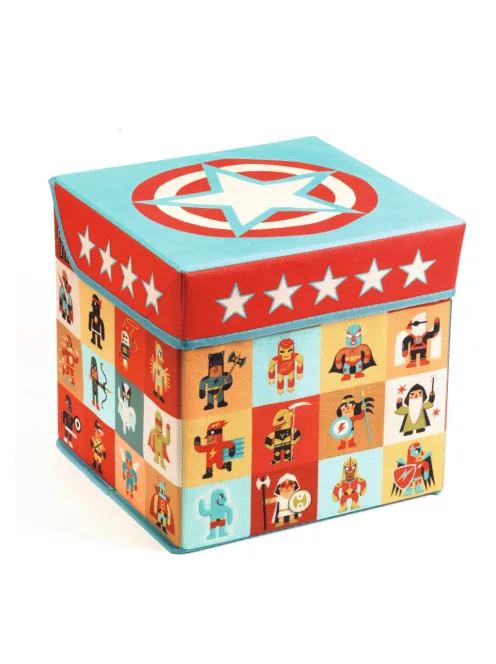 Djeco Little Big room Játéktároló ülőke Csillagok - Stars