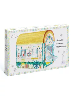   Djeco Little Big room Játszósátor Ekhos szekér játszósátor - Caravan