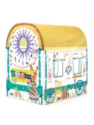 Djeco Little Big room Játszósátor Ekhos szekér játszósátor - Caravan