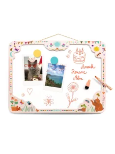   Djeco Little Big room Mágnestábla Cica illusztrációval - Cat board