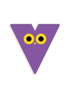 Djeco Állatdekor betű - V