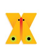 Djeco Állatdekor betű - X 