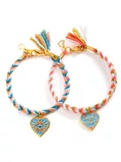 Djeco Design by Ékszerkészítő készlet Páros baráti szívek - Friendships and Hearts