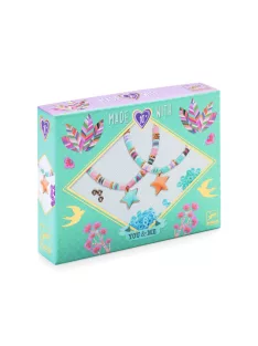   Djeco Design by Ékszerkészítő készlet Páros csillagok - Star Heishi
