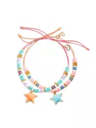 Djeco Design by Ékszerkészítő készlet Páros csillagok - Star Heishi