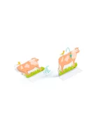 Djeco Matricázós sztorik 3D Élet vidéken - Lift-up stickers - Farm