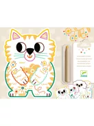 Djeco Design by Meglepetés színező Háziállatok - Domestic animals