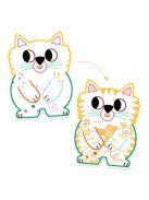 Djeco: Design by Meglepetés színező - Háziállatok - Domestic animals