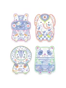 Djeco Design by Meglepetés színező Vadállatok - Wild animals