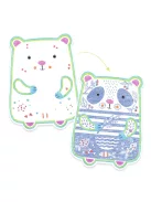 Djeco Design by Meglepetés színező Vadállatok - Wild animals