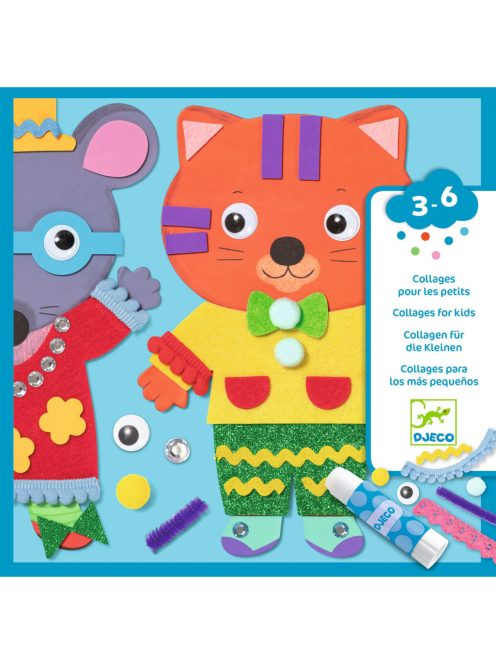 Djeco Design by Kollázs műhely Cukiságok - Little sweethearts