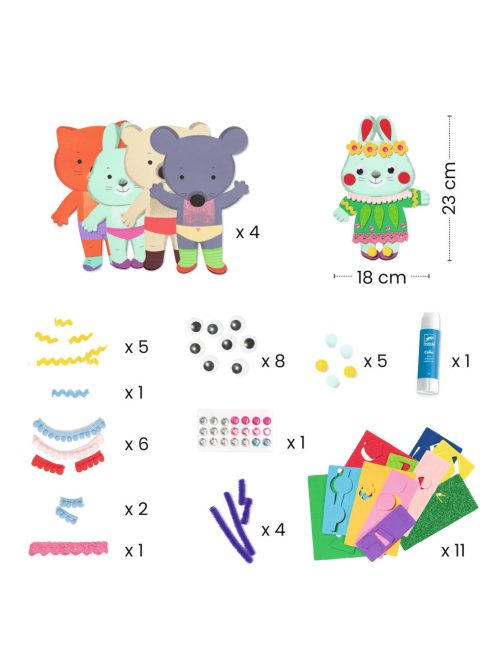 Djeco Design by Kollázs műhely Cukiságok - Little sweethearts