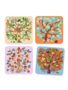 Djeco Kollázs műhely Évszakokon át - Through the seasons