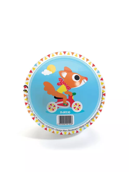 Djeco Gumilabda ∅ 12 cm Bájos verseny - Cute race Ball