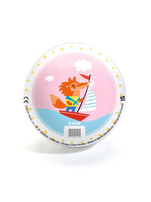 Djeco Gumilabda ∅ 12 cm Vitorláshajós - Love boat ball