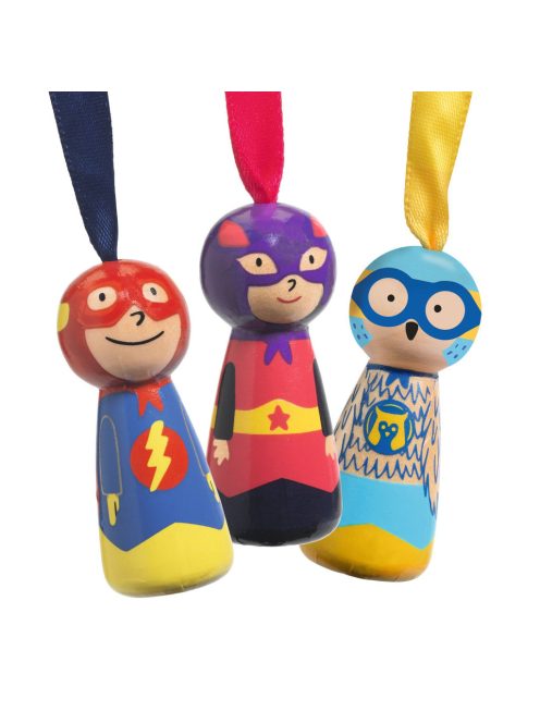 Djeco Ügyességi játék Ejtőernyős hősök - Parachutists Flying Heroes