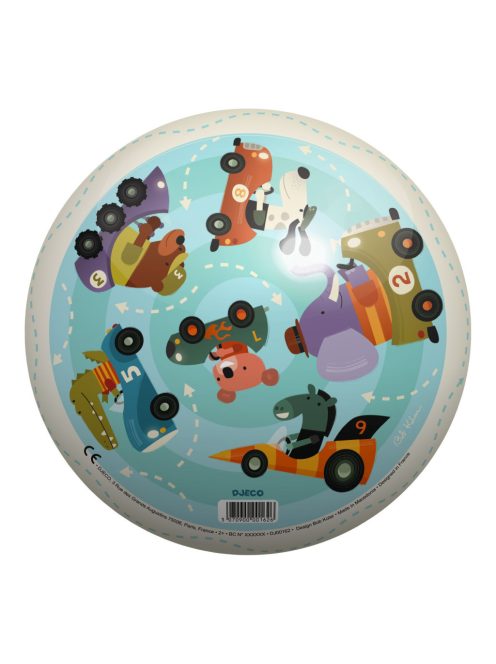 Djeco Gumilabda ∅ 22 cm Közlekedés - Traffic ball