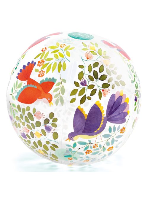 Djeco Felfújható labda ∅ 35 cm Madárkák - Birds ball