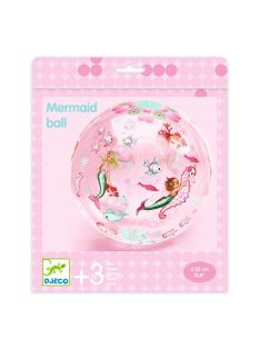   Djeco Felfújható labda ∅ 35 cm Sellős labda - Mermaid Ball