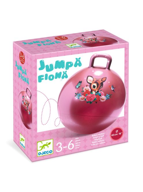 Djeco Ugrálólabda Ø 45 cm Fiona őzike - Jumpa Fiona