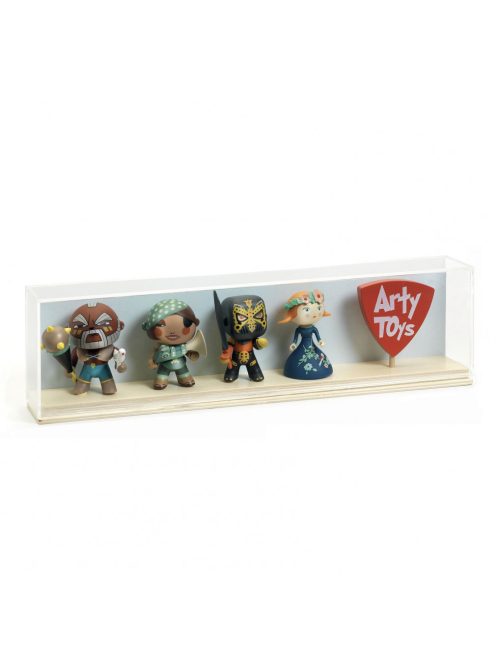 Djeco Műanyag tartódoboz Arty Toys figuráknak