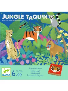 Djeco Társasjáték Csibészke - Jungle Taquin