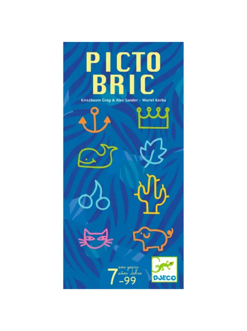 Djeco Társasjáték Képtelen képek - Picto Bric