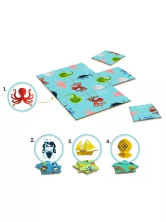 Djeco Logikai játék Lehetetlen Óceán - Ocean
