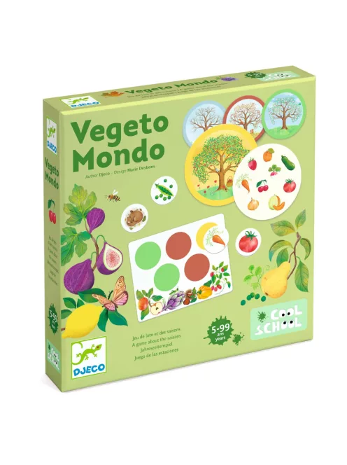 Djeco Képes lottó Évszakok - Vegeto Mondo