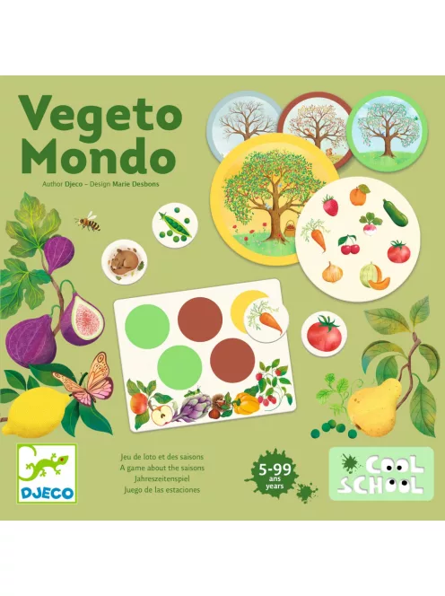 Djeco Képes lottó Évszakok - Vegeto Mondo