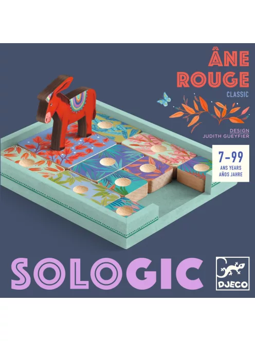 Djeco Logikai játék Vörös szamár - Âne rouge