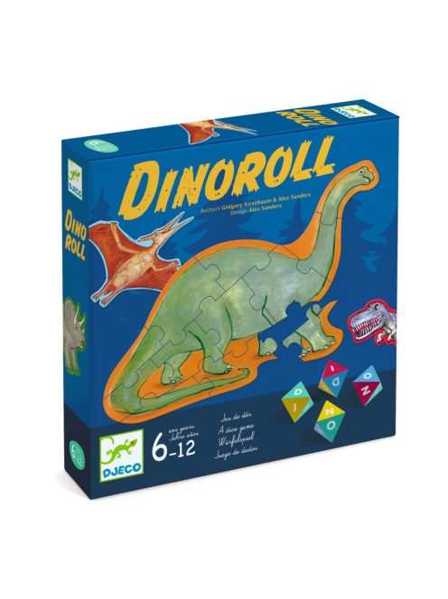 Djeco Társasjáték Dino-dino - Dinoroll