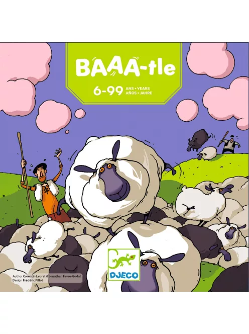 Djeco Társasjáték Leg-előreee! - Baaa-tle