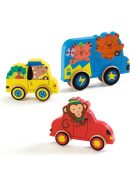 Djeco Formaillesztő és guruló Színek - Puzz and roll Color