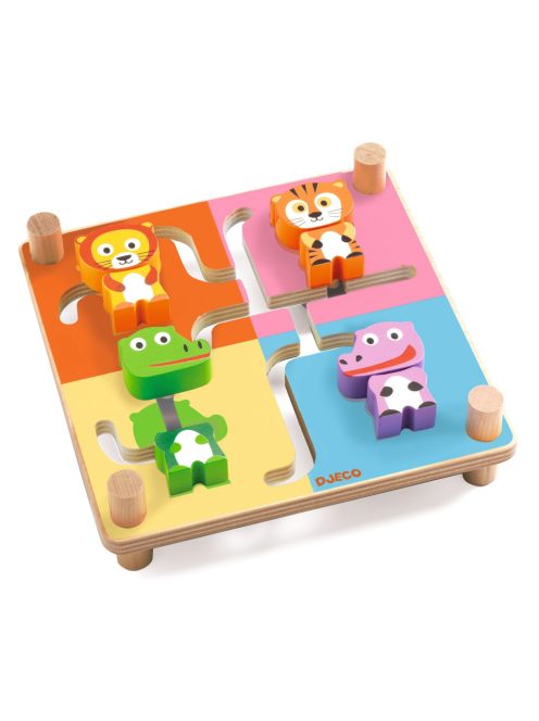 Djeco Felfedező játék Tekergő állatok - Spinamix